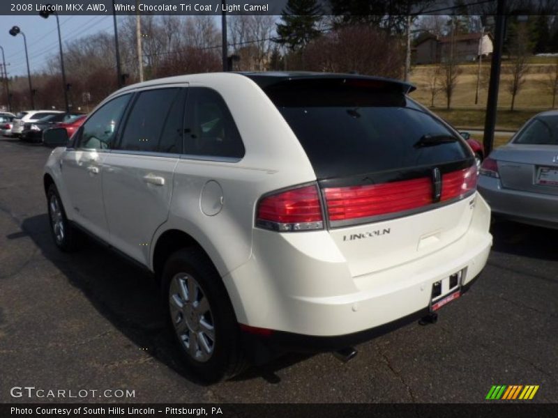 White Chocolate Tri Coat / Light Camel 2008 Lincoln MKX AWD