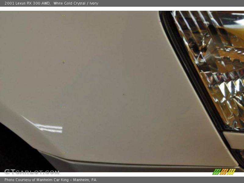 White Gold Crystal / Ivory 2001 Lexus RX 300 AWD