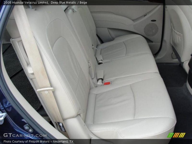 Deep Blue Metallic / Beige 2008 Hyundai Veracruz Limited