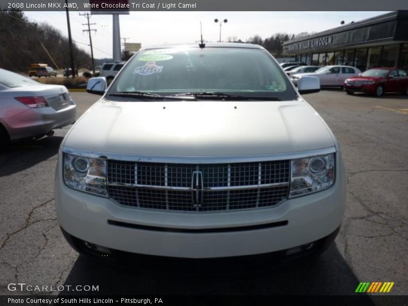 White Chocolate Tri Coat / Light Camel 2008 Lincoln MKX AWD