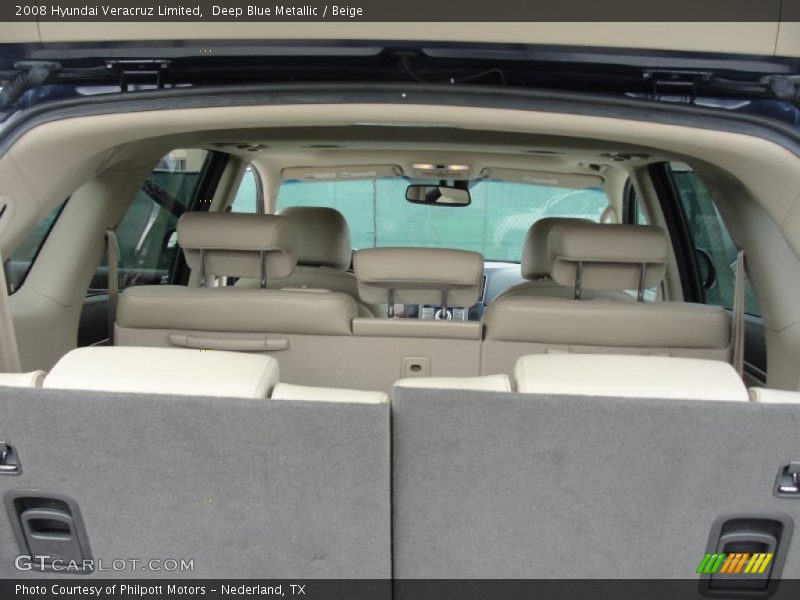 Deep Blue Metallic / Beige 2008 Hyundai Veracruz Limited