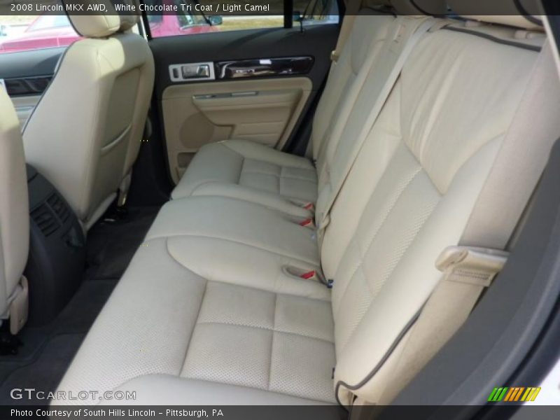 White Chocolate Tri Coat / Light Camel 2008 Lincoln MKX AWD