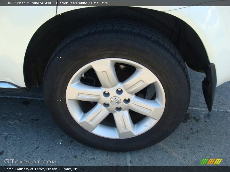 Glacier Pearl White / Cafe Latte 2007 Nissan Murano SL AWD