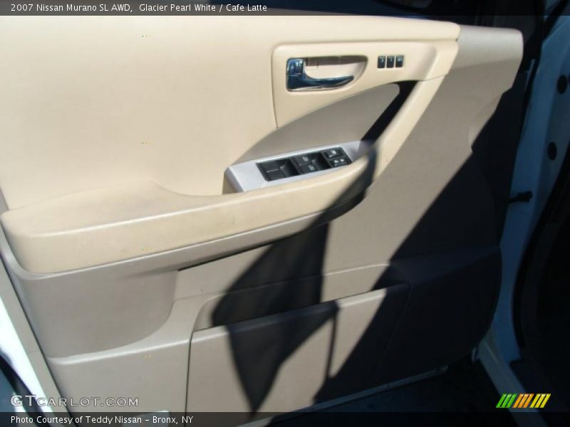Glacier Pearl White / Cafe Latte 2007 Nissan Murano SL AWD