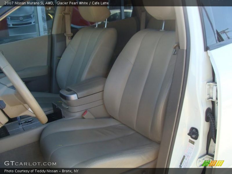 Glacier Pearl White / Cafe Latte 2007 Nissan Murano SL AWD