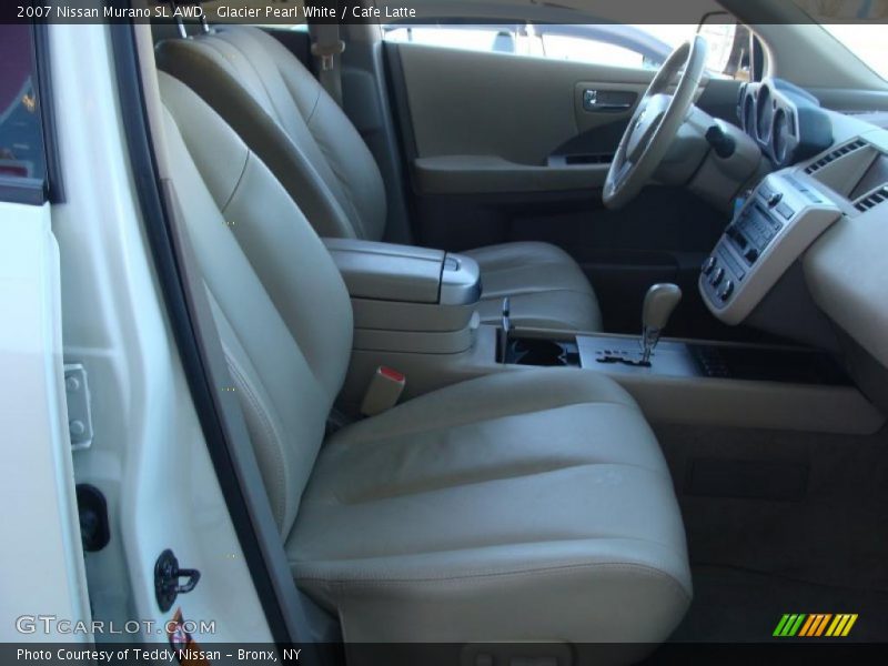 Glacier Pearl White / Cafe Latte 2007 Nissan Murano SL AWD