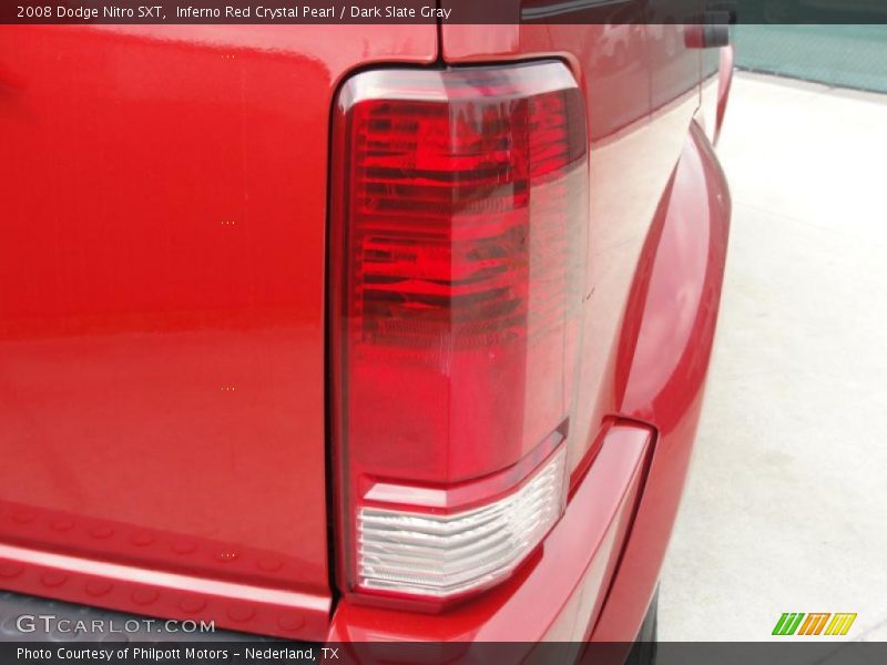 Inferno Red Crystal Pearl / Dark Slate Gray 2008 Dodge Nitro SXT