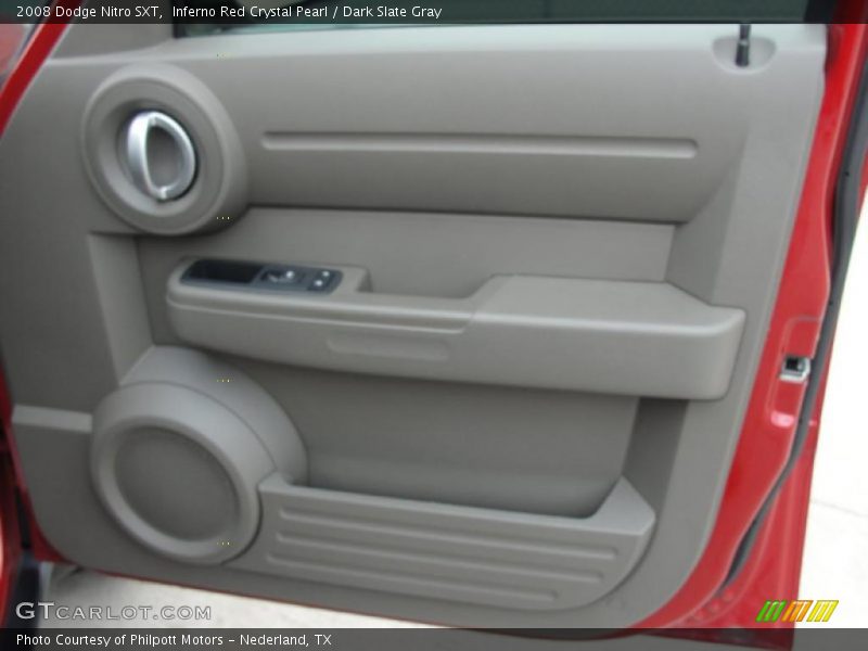 Inferno Red Crystal Pearl / Dark Slate Gray 2008 Dodge Nitro SXT