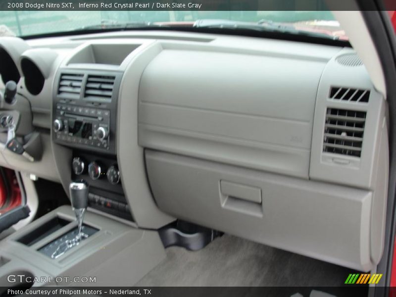 Inferno Red Crystal Pearl / Dark Slate Gray 2008 Dodge Nitro SXT