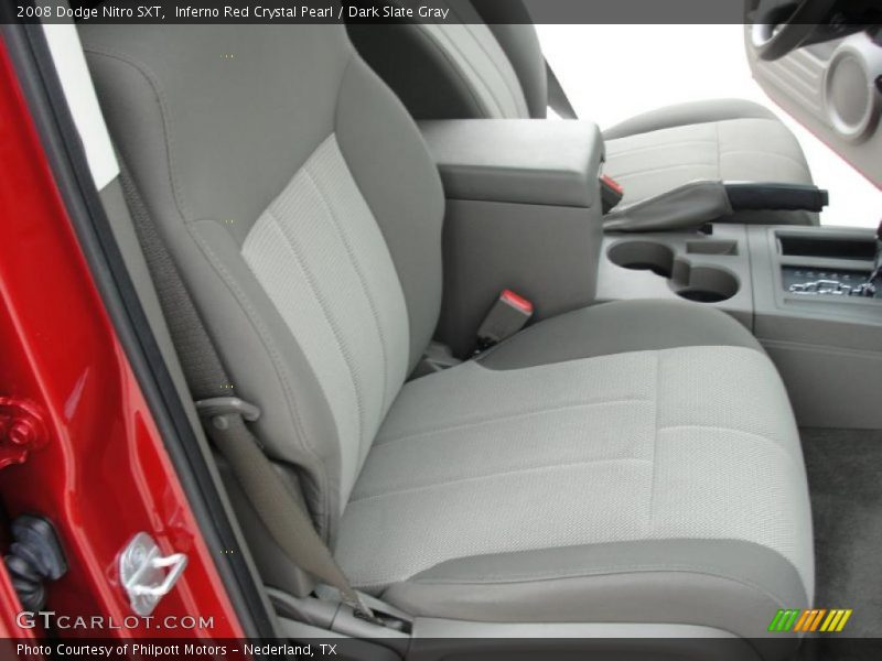 Inferno Red Crystal Pearl / Dark Slate Gray 2008 Dodge Nitro SXT