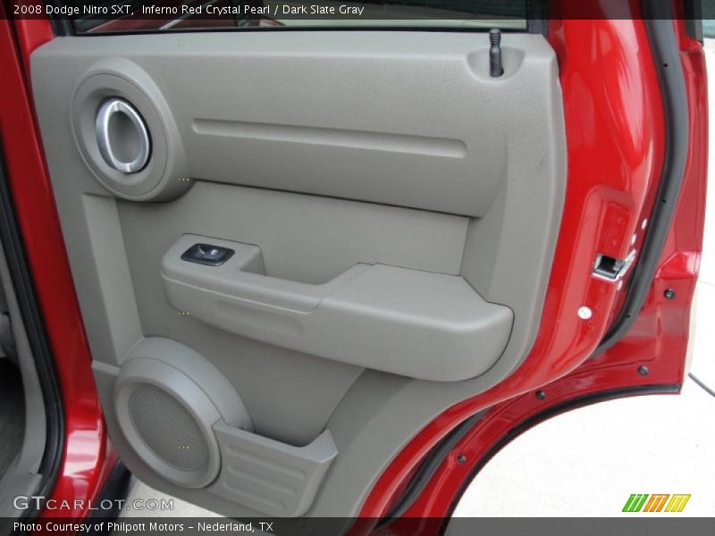 Inferno Red Crystal Pearl / Dark Slate Gray 2008 Dodge Nitro SXT