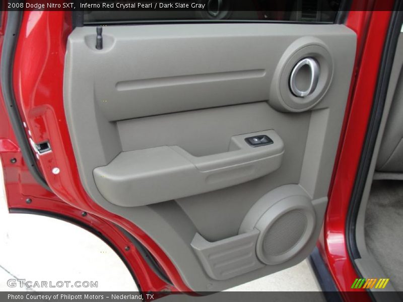 Inferno Red Crystal Pearl / Dark Slate Gray 2008 Dodge Nitro SXT