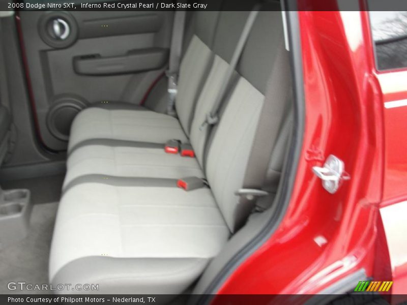 Inferno Red Crystal Pearl / Dark Slate Gray 2008 Dodge Nitro SXT