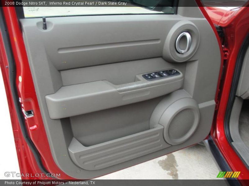 Inferno Red Crystal Pearl / Dark Slate Gray 2008 Dodge Nitro SXT