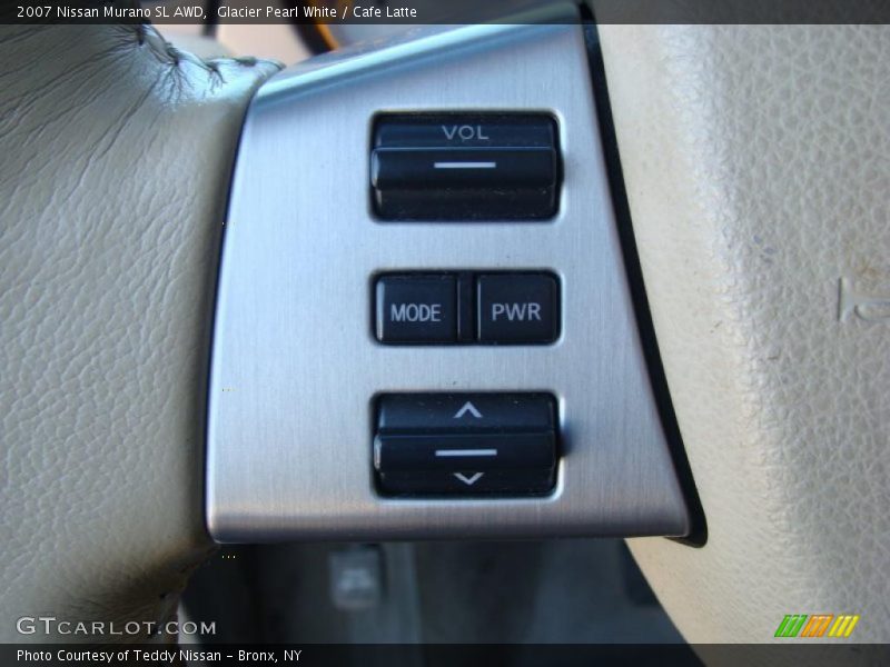 Glacier Pearl White / Cafe Latte 2007 Nissan Murano SL AWD