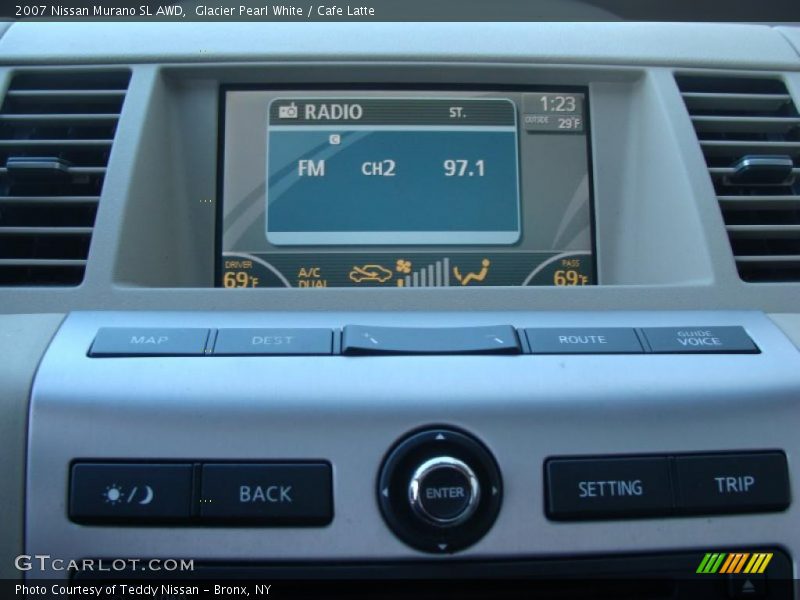 Glacier Pearl White / Cafe Latte 2007 Nissan Murano SL AWD