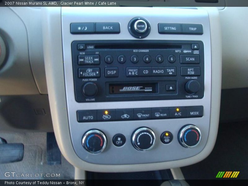 Glacier Pearl White / Cafe Latte 2007 Nissan Murano SL AWD