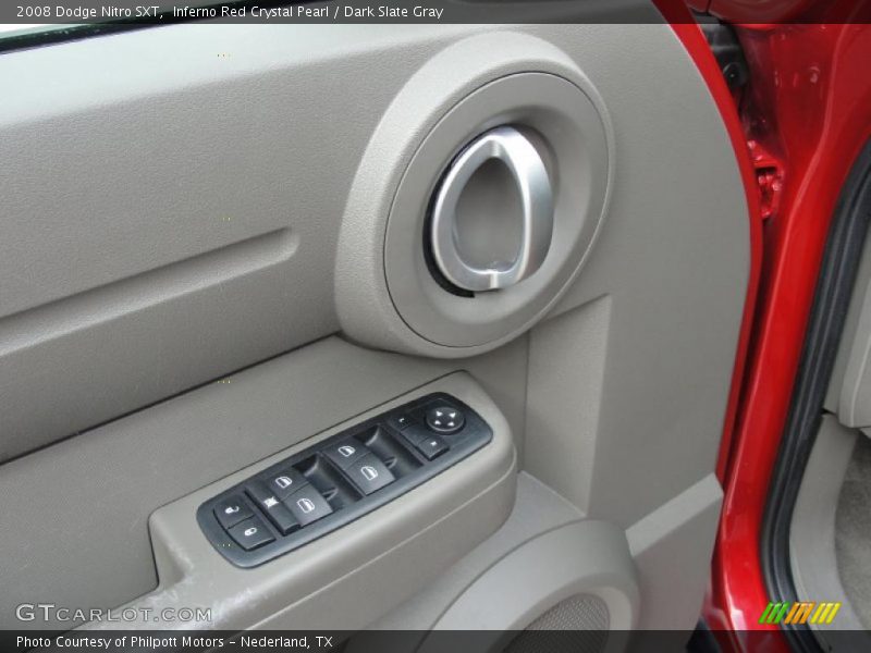Inferno Red Crystal Pearl / Dark Slate Gray 2008 Dodge Nitro SXT