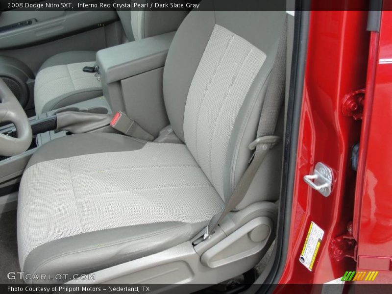 Inferno Red Crystal Pearl / Dark Slate Gray 2008 Dodge Nitro SXT