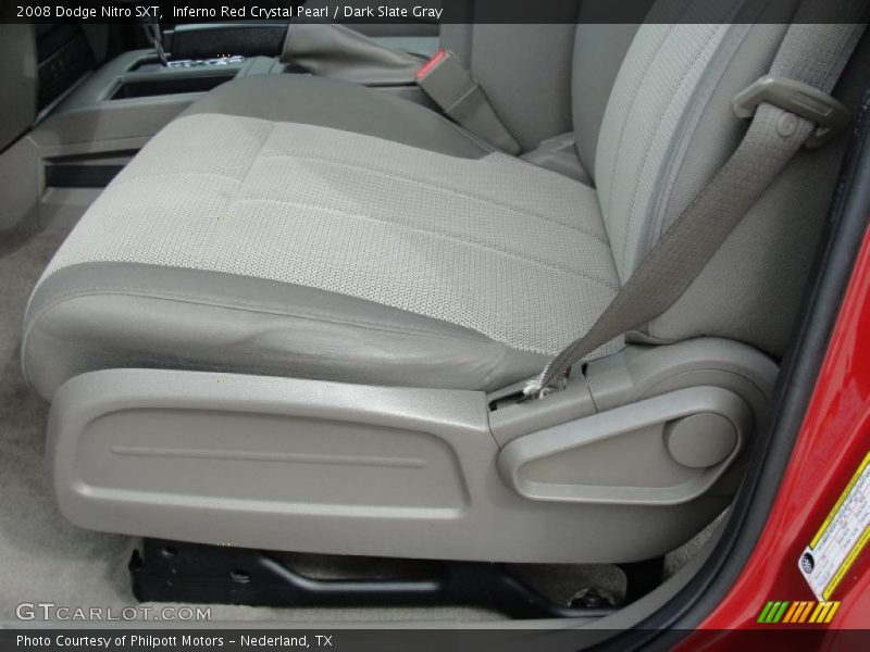 Inferno Red Crystal Pearl / Dark Slate Gray 2008 Dodge Nitro SXT
