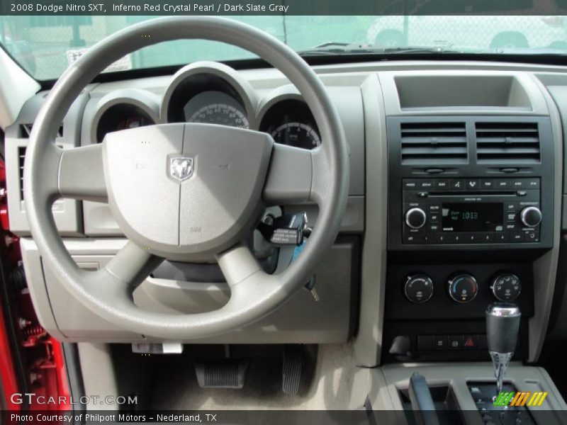 Inferno Red Crystal Pearl / Dark Slate Gray 2008 Dodge Nitro SXT