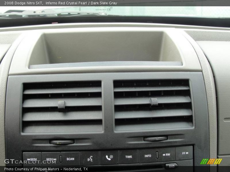 Inferno Red Crystal Pearl / Dark Slate Gray 2008 Dodge Nitro SXT
