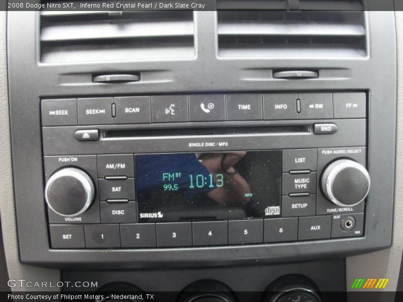 Inferno Red Crystal Pearl / Dark Slate Gray 2008 Dodge Nitro SXT