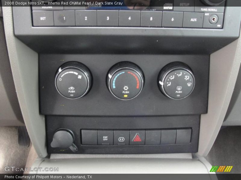 Inferno Red Crystal Pearl / Dark Slate Gray 2008 Dodge Nitro SXT