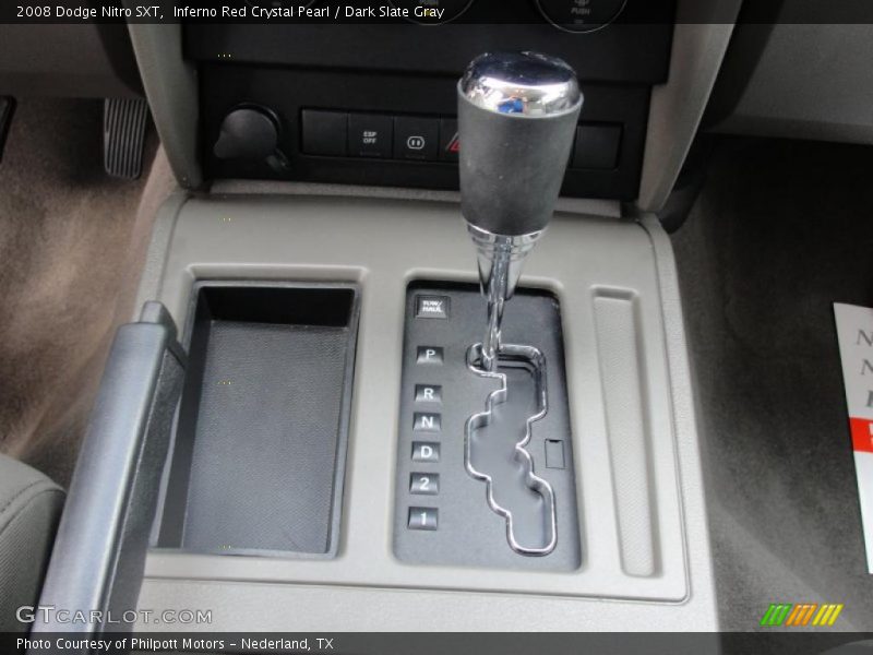 Inferno Red Crystal Pearl / Dark Slate Gray 2008 Dodge Nitro SXT
