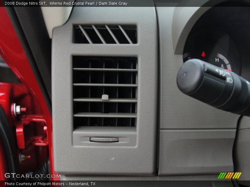 Inferno Red Crystal Pearl / Dark Slate Gray 2008 Dodge Nitro SXT