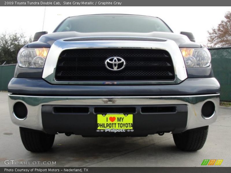 Slate Gray Metallic / Graphite Gray 2009 Toyota Tundra Double Cab