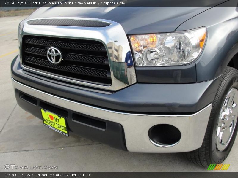 Slate Gray Metallic / Graphite Gray 2009 Toyota Tundra Double Cab