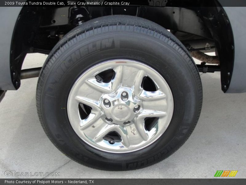 Slate Gray Metallic / Graphite Gray 2009 Toyota Tundra Double Cab