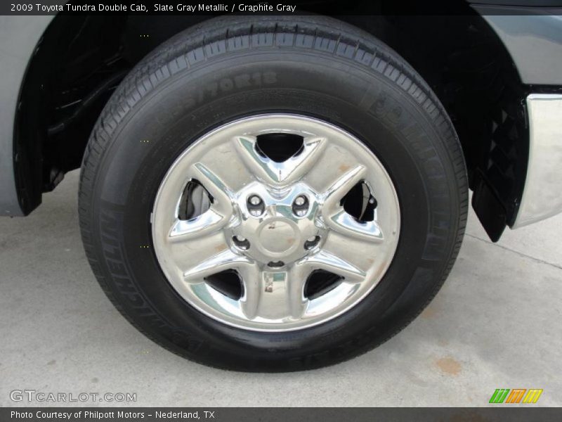 Slate Gray Metallic / Graphite Gray 2009 Toyota Tundra Double Cab