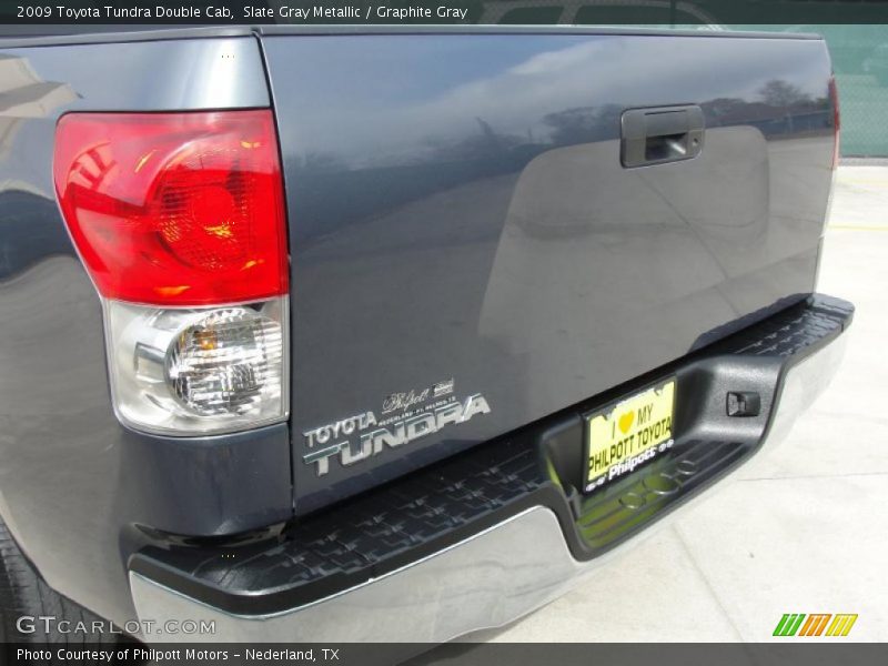 Slate Gray Metallic / Graphite Gray 2009 Toyota Tundra Double Cab