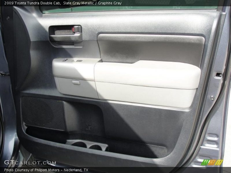 Slate Gray Metallic / Graphite Gray 2009 Toyota Tundra Double Cab