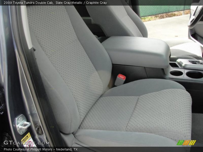 Slate Gray Metallic / Graphite Gray 2009 Toyota Tundra Double Cab