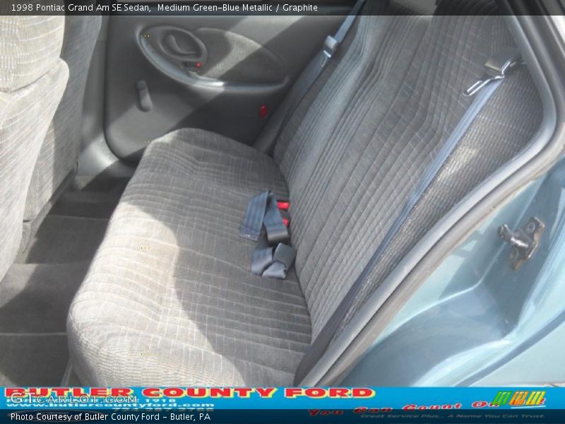 Medium Green-Blue Metallic / Graphite 1998 Pontiac Grand Am SE Sedan
