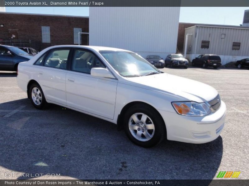 Diamond White Pearl / Taupe 2000 Toyota Avalon XL