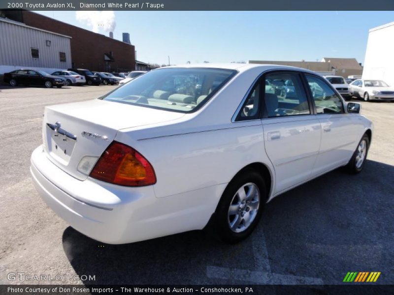 Diamond White Pearl / Taupe 2000 Toyota Avalon XL