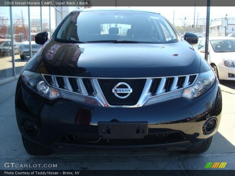 Super Black / Black 2009 Nissan Murano S AWD