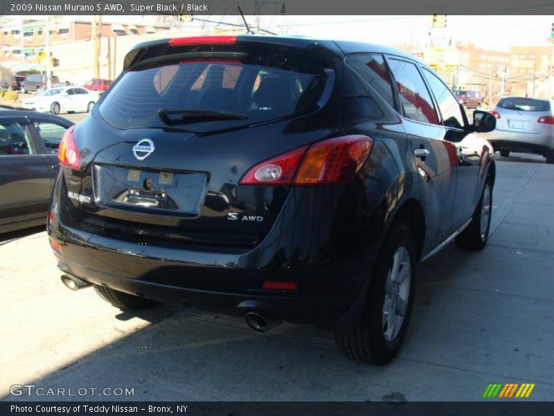 Super Black / Black 2009 Nissan Murano S AWD