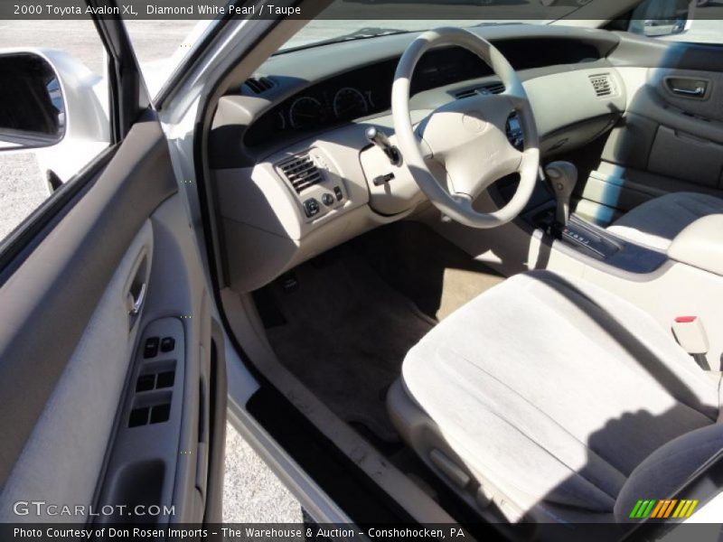 Diamond White Pearl / Taupe 2000 Toyota Avalon XL