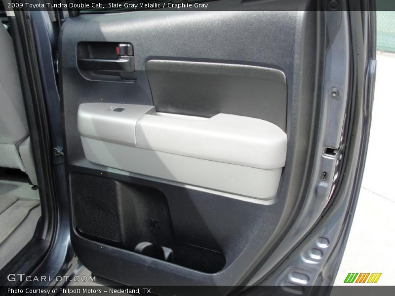 Slate Gray Metallic / Graphite Gray 2009 Toyota Tundra Double Cab