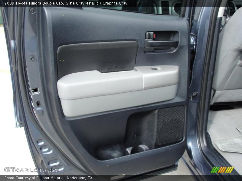 Slate Gray Metallic / Graphite Gray 2009 Toyota Tundra Double Cab