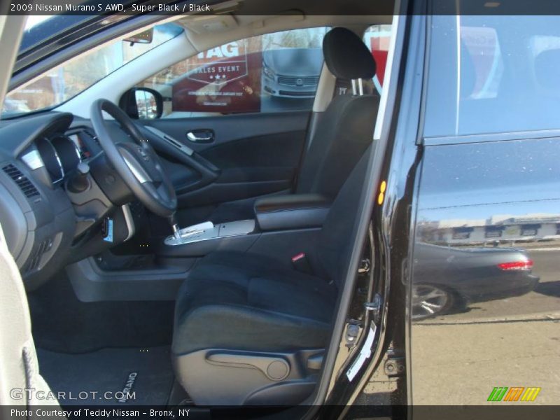 Super Black / Black 2009 Nissan Murano S AWD