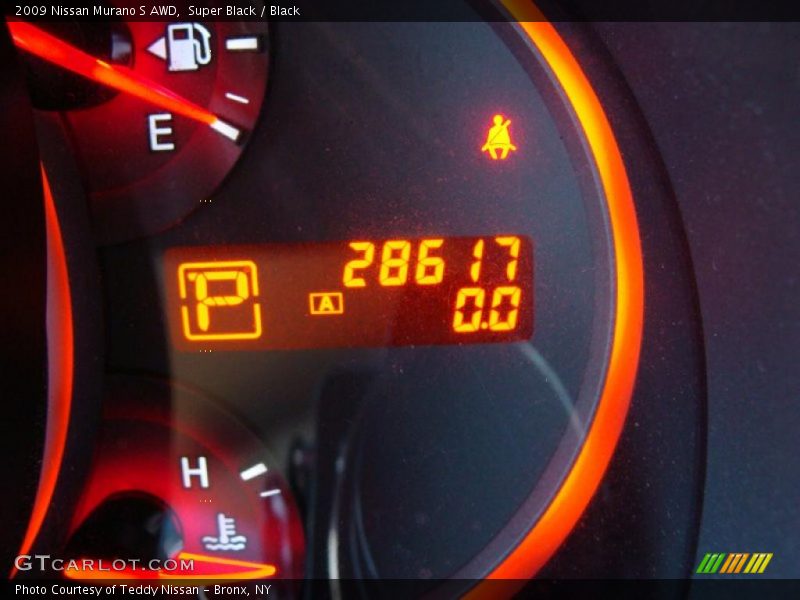 Super Black / Black 2009 Nissan Murano S AWD