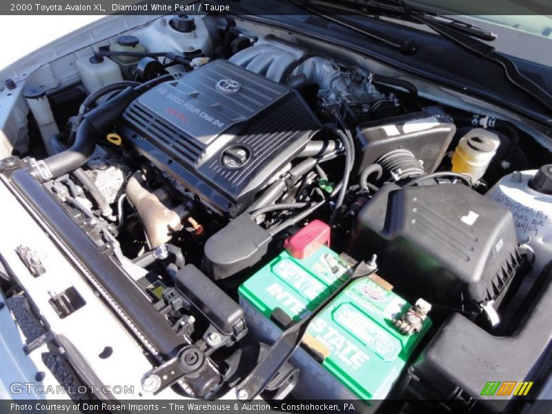 Diamond White Pearl / Taupe 2000 Toyota Avalon XL