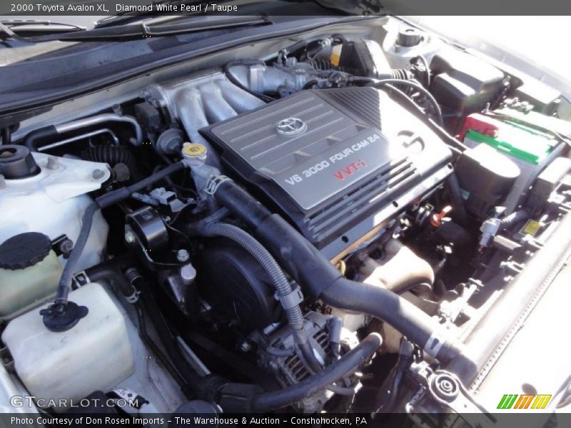 Diamond White Pearl / Taupe 2000 Toyota Avalon XL