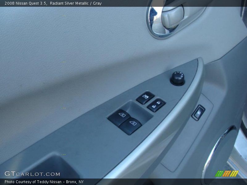 Radiant Silver Metallic / Gray 2008 Nissan Quest 3.5